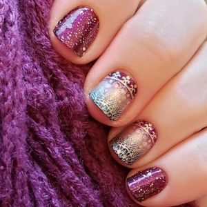 Color Street Drop & Give Me Zen polish strips